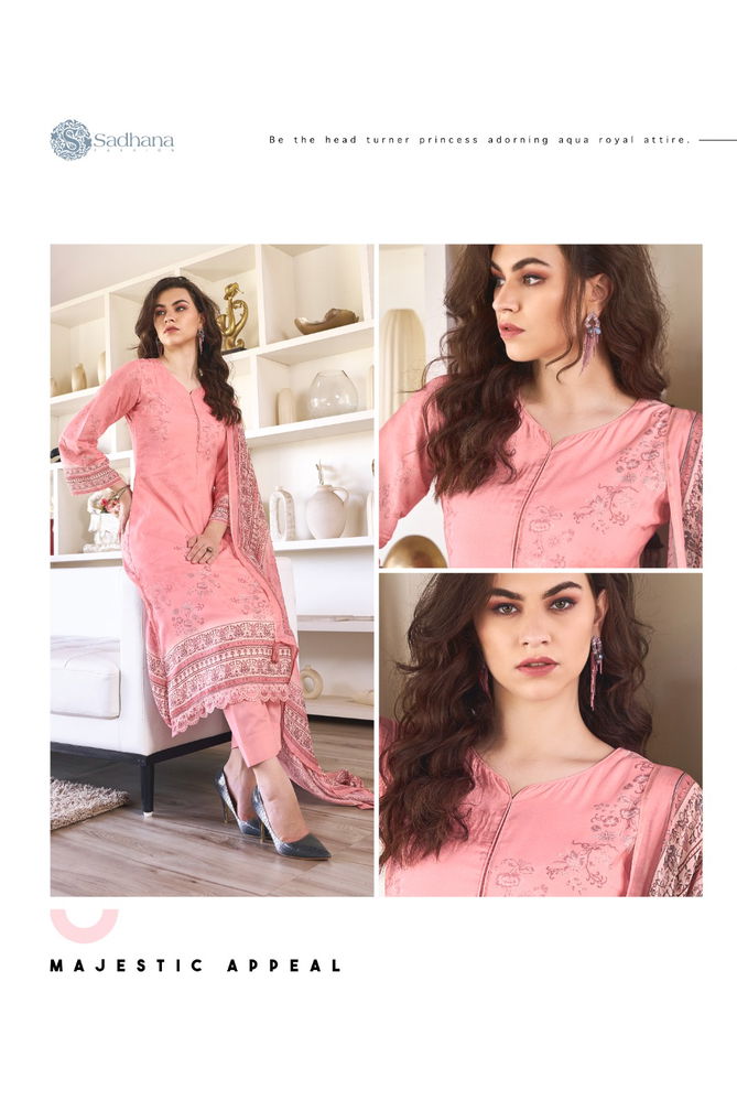 The Secret Garden By Sadhana Muslin Silk Digital Printed Salwar Kameez Wholesale Price In Surat